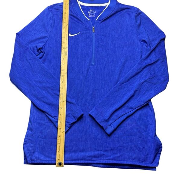 Nike Therma Fit Fleece 1/4 Zip Pullover Mens S Blue - Picture 3 of 9